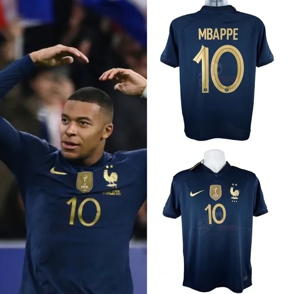 Team Jersey France Mbappe Kit Nike Shirts New World Cup Qatar 222